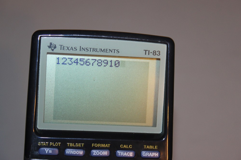 Texas Instruments TI-83 Plus Graphing Calculator with cover, TESTED & WORKING