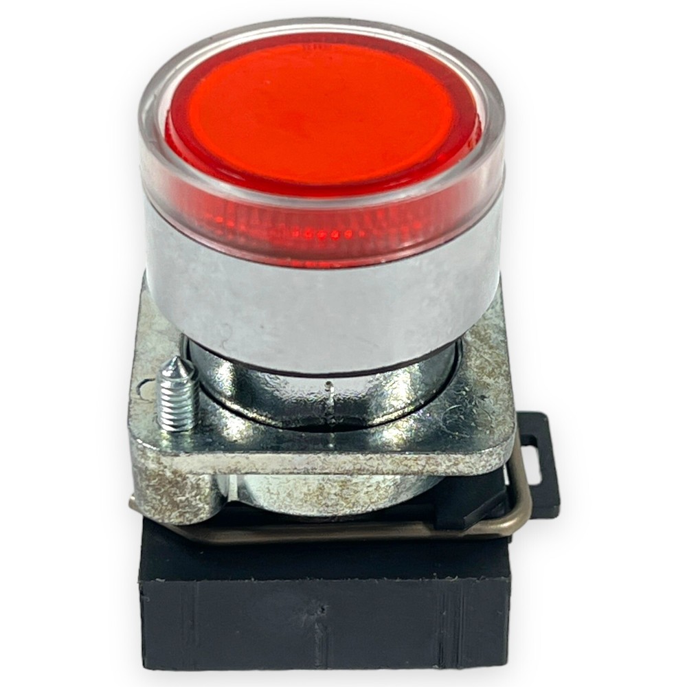 Push Button Installation Size Ø22Mm Red Illuminated For Ascaso