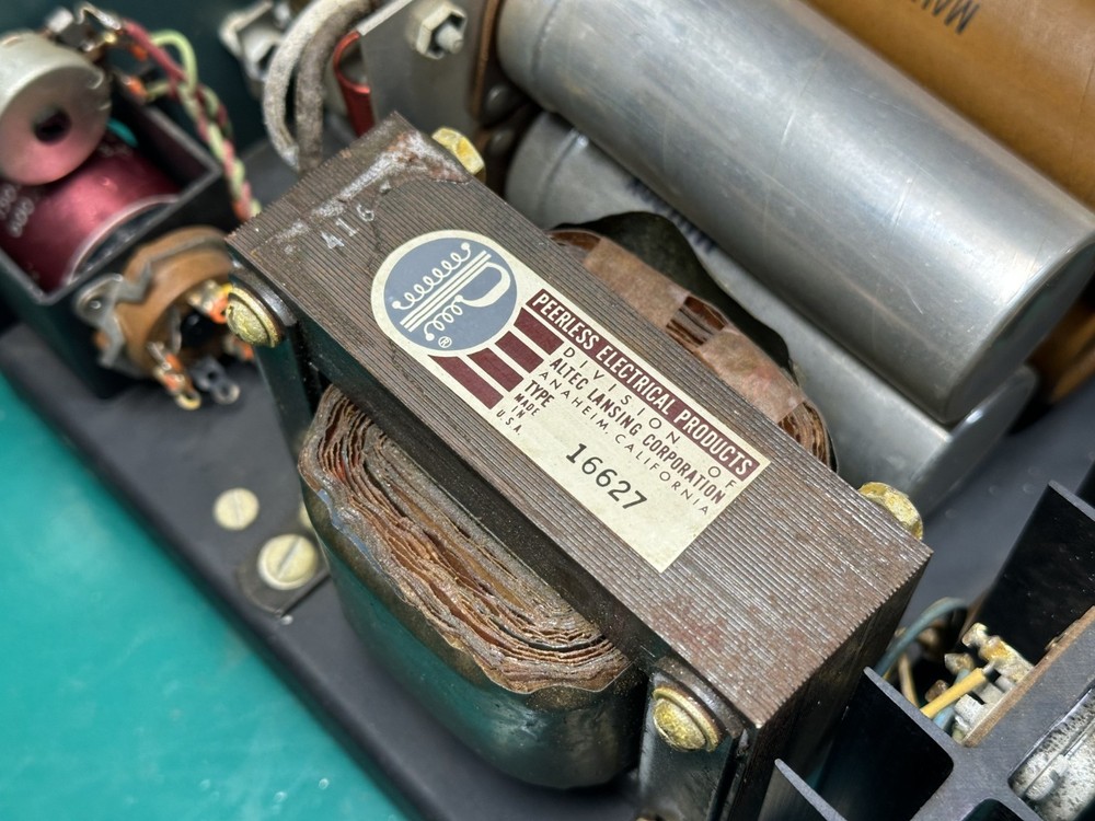 Altec 351B mono amplifier Working - Repaired