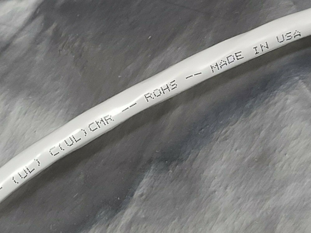 Carol E2041S 18/12C Shielded Security/Communications Cable Riser Gray /25ft