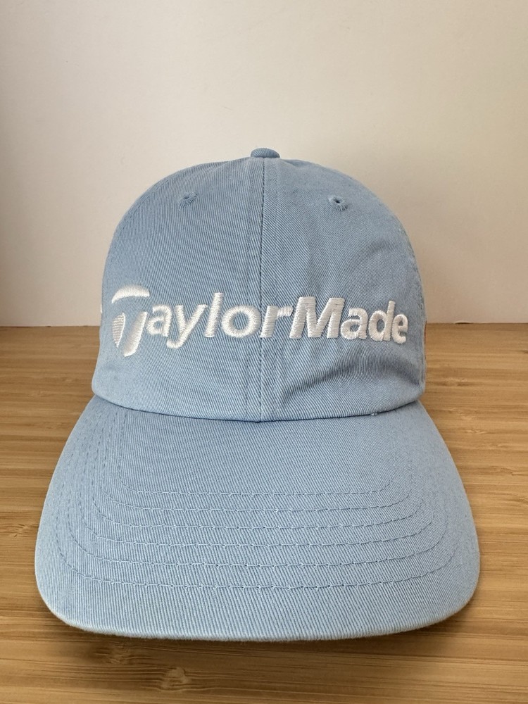 TaylorMade r7 Hat Light Blue Golf Strapback Adjustable Baseball Cap Tmax Gear