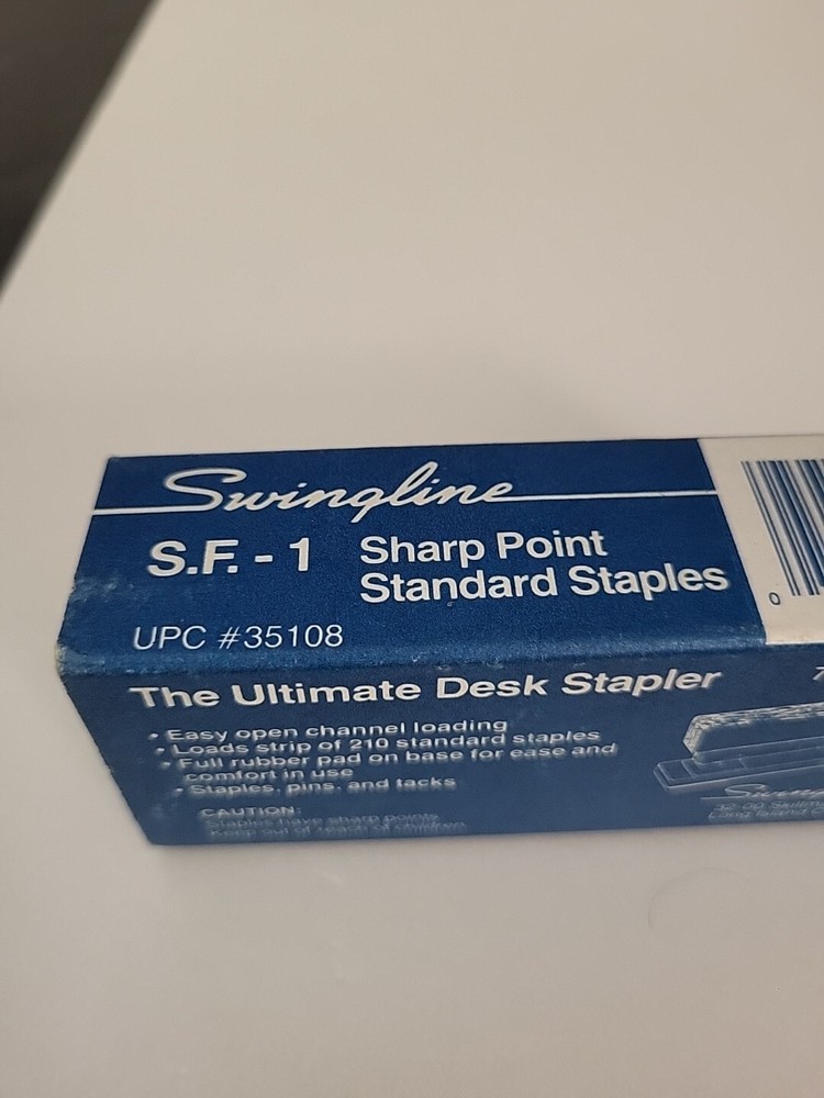 Swingline SF 1 Staples Open Box