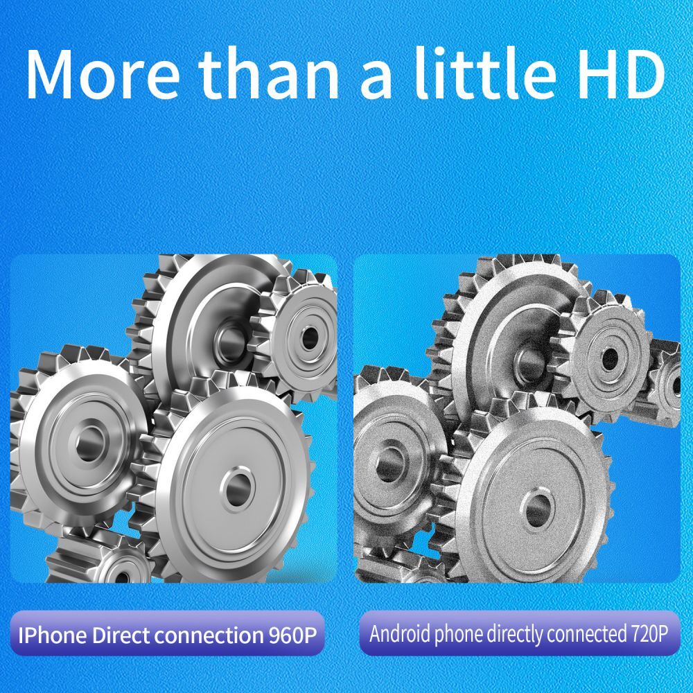 Direct Plug To iPhone iOS Borescope Endoscope Snake Inspection Camera Waterproof