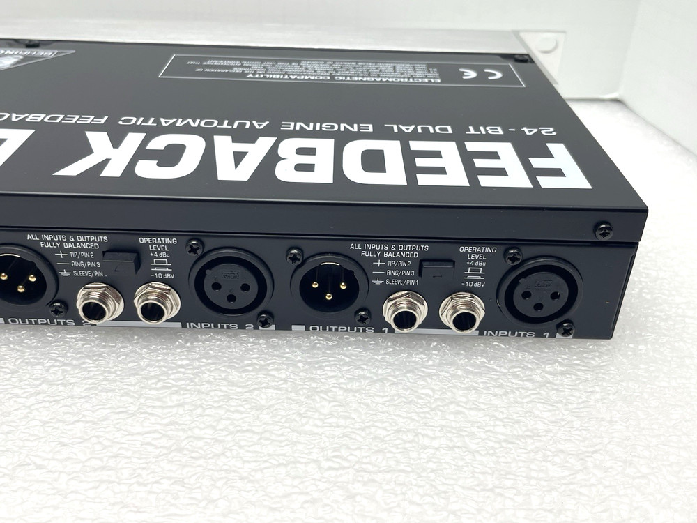 MINT BEHRINGER FEEDBACK DESTROYER PRO PARAMETRIC EQ DSP 1100P