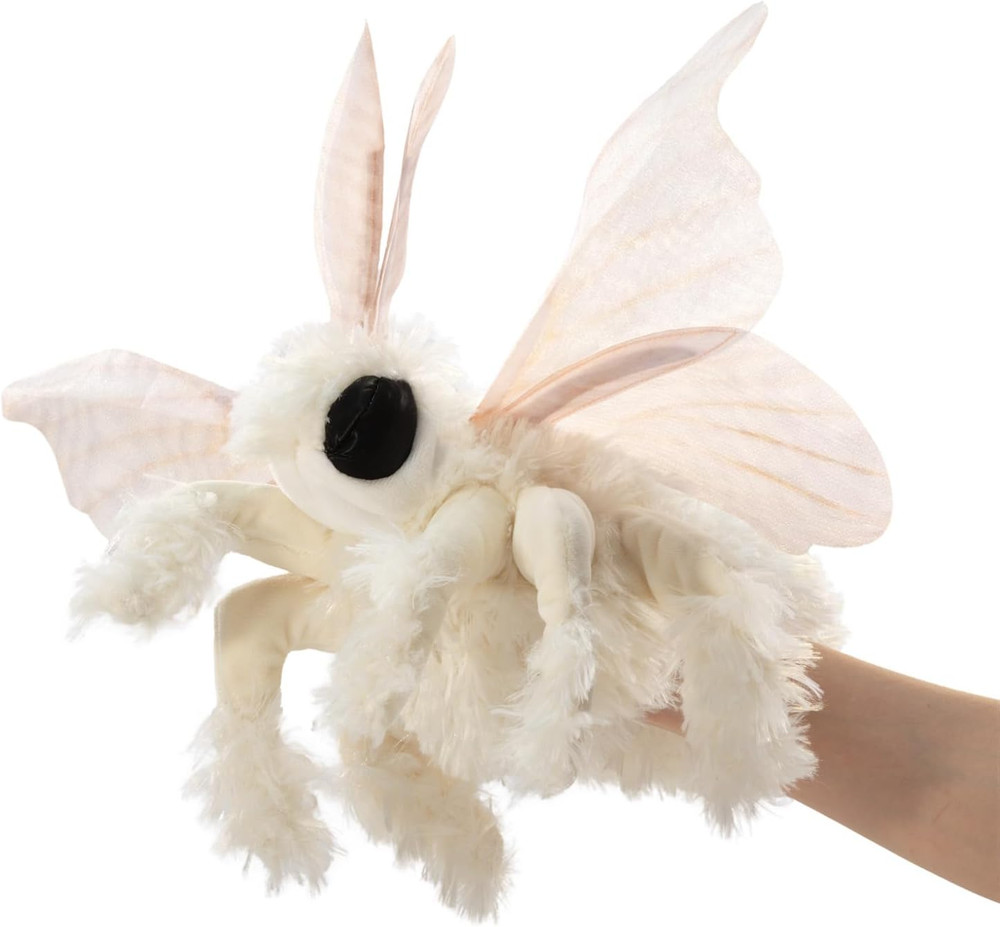 Poodle Moth Hand Puppet