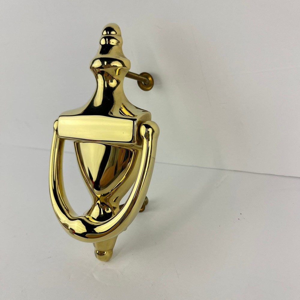 Baldwin Solid Brass Polished Door Knocker
