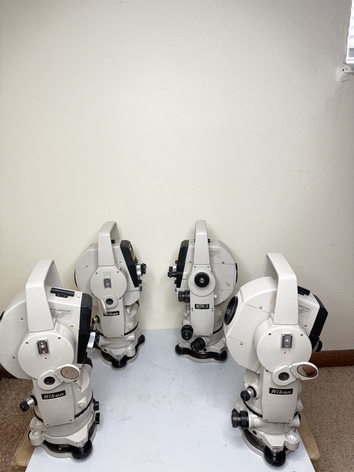 Vintage Nikon NTD-2 360° Digital Theodolite Distance Meter