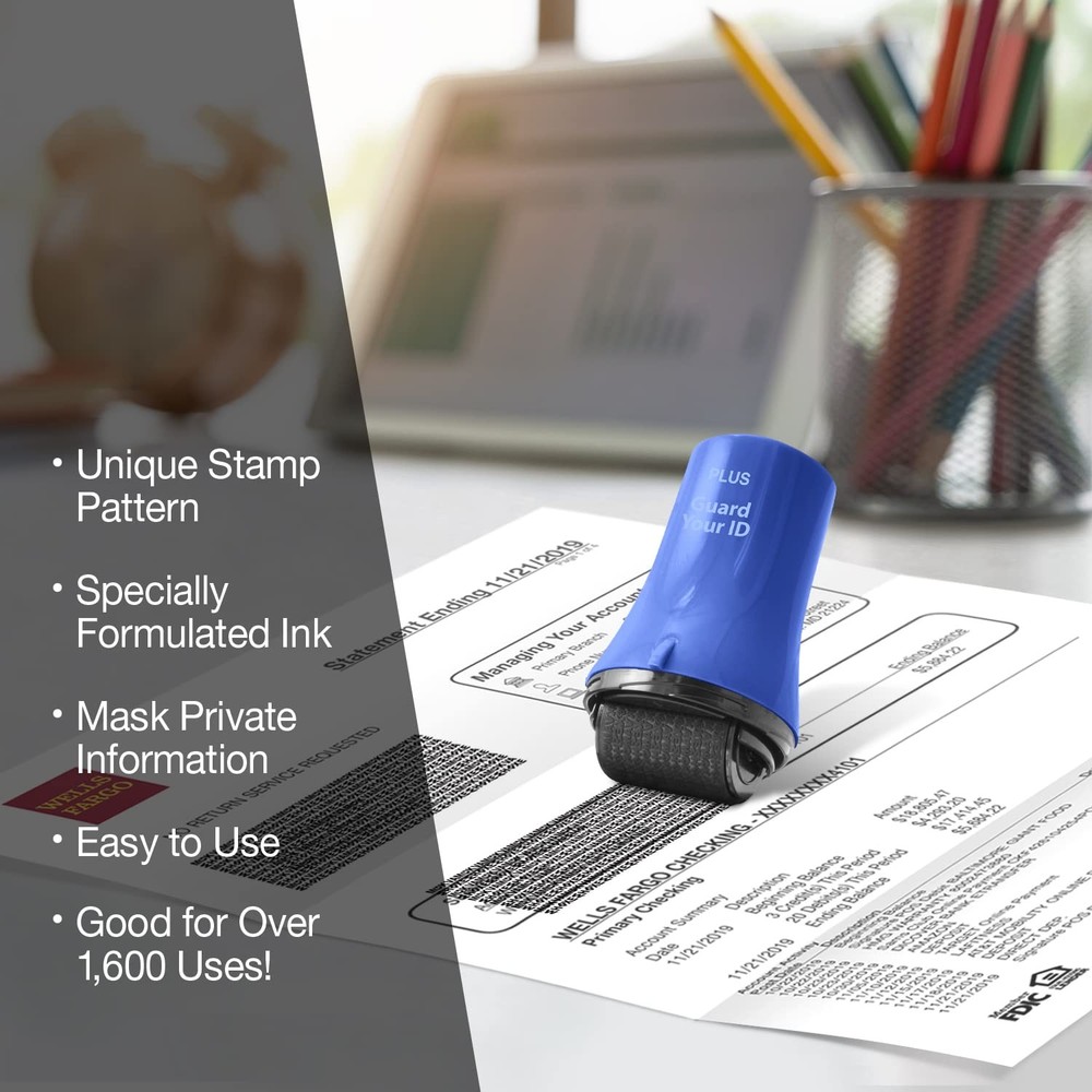 Wide Advanced Security Roller by Guard Your ID for Fast and Easy Privacy Prot...