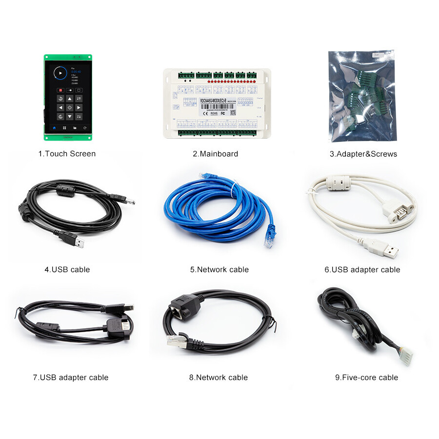 Ruida RDC6445G-MOD5 Co2 Laser DSP Controller System for Cutting and Engraving
