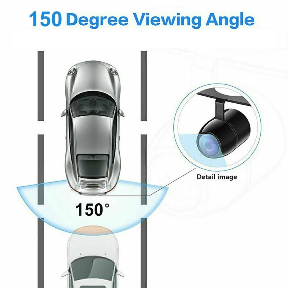 Universal Car Rear View Reverse Backup Camera Small CAM Waterproof RCA