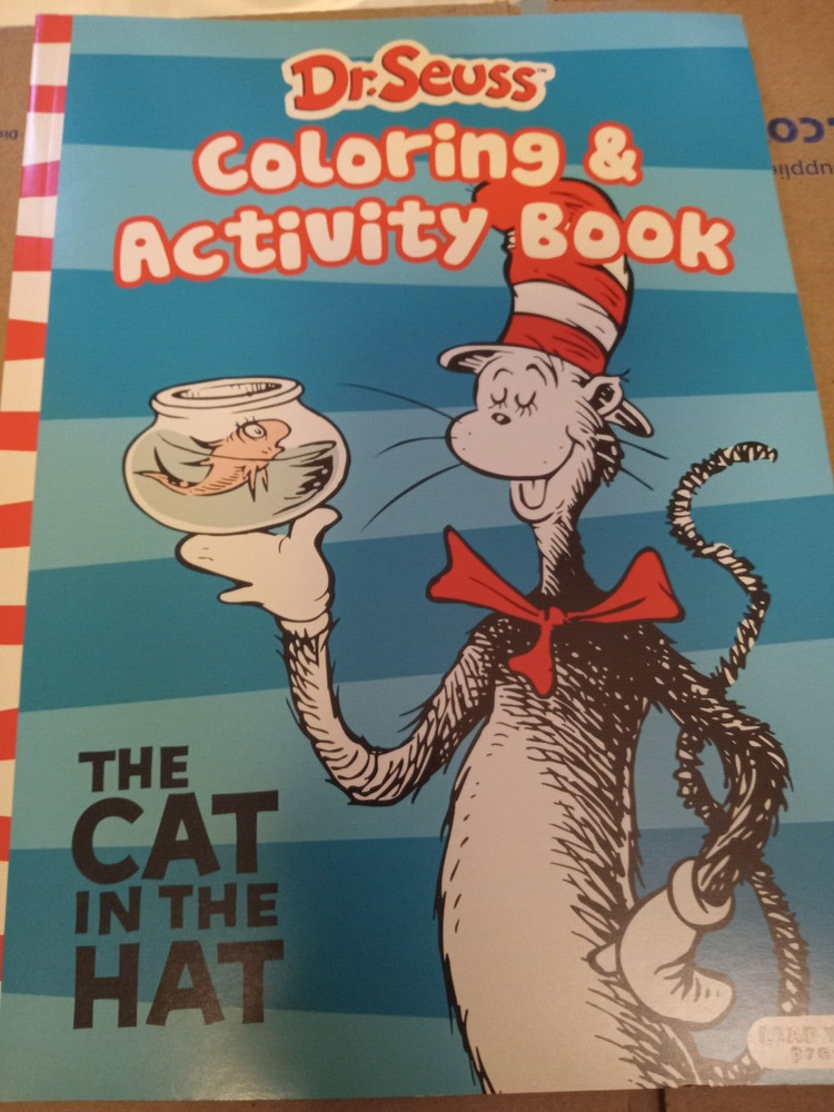 3 DR SUESS Coloring And Activity Books