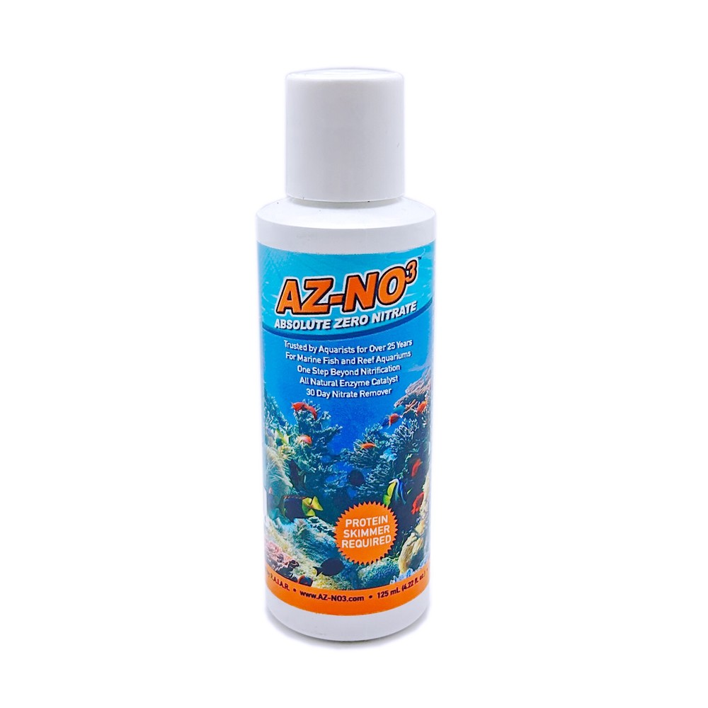 AZ-NO3 Absolute Zero Nitrate 125mL Marine and Reef Safe Nitrate Eliminator