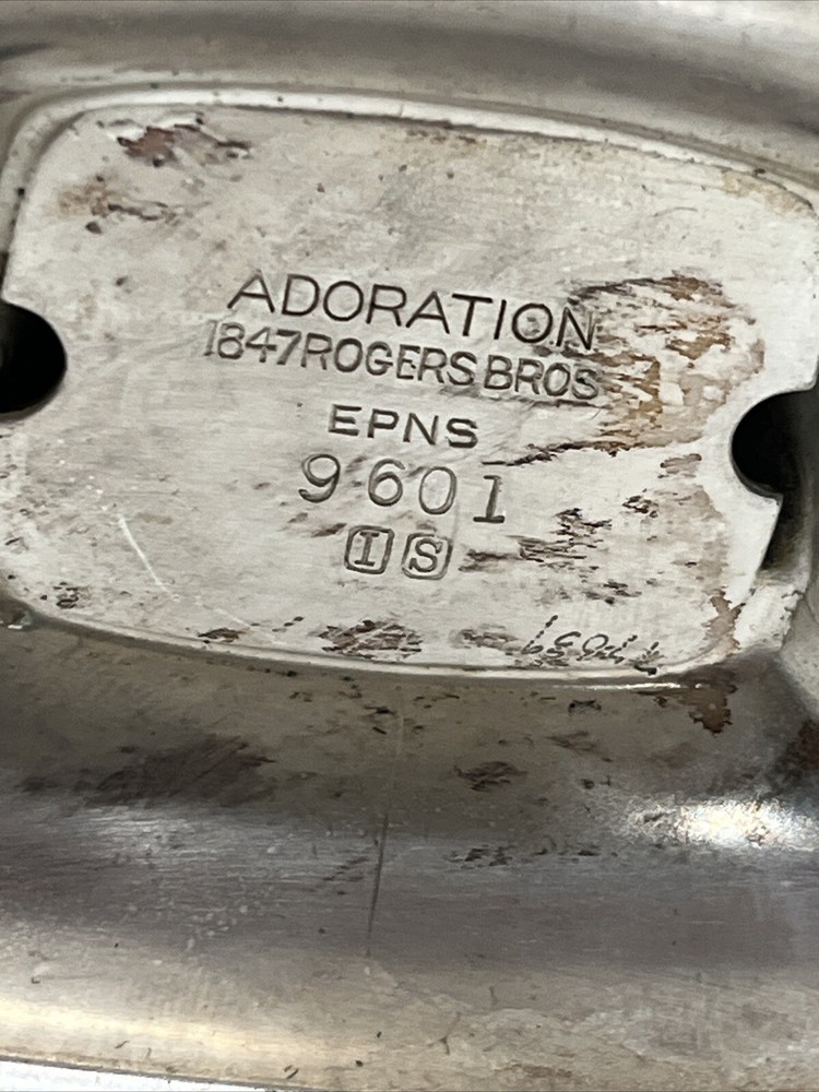 1847 Rogers Bros IS Adoration Silverplate Coffee Pot!