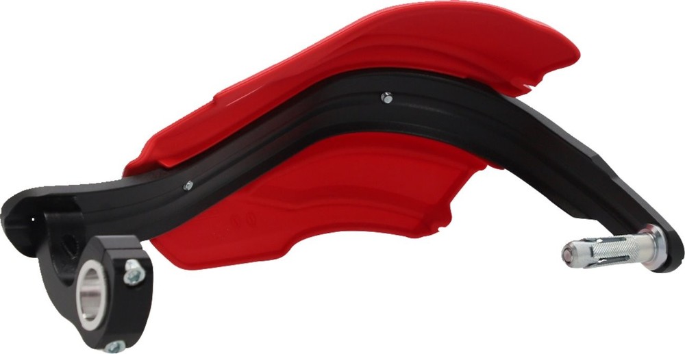 Acerbis Endurance X Plastic Handguards - Red/Black (2980460004)