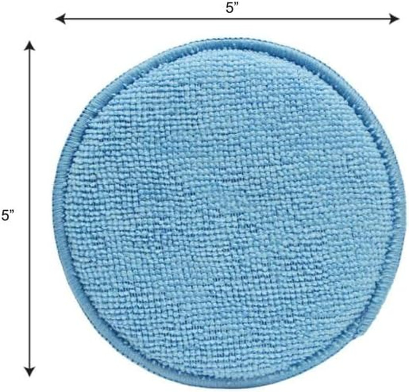 Leather CPR Microfiber Applicator Sponge - Leather Conditioner Applicator, round