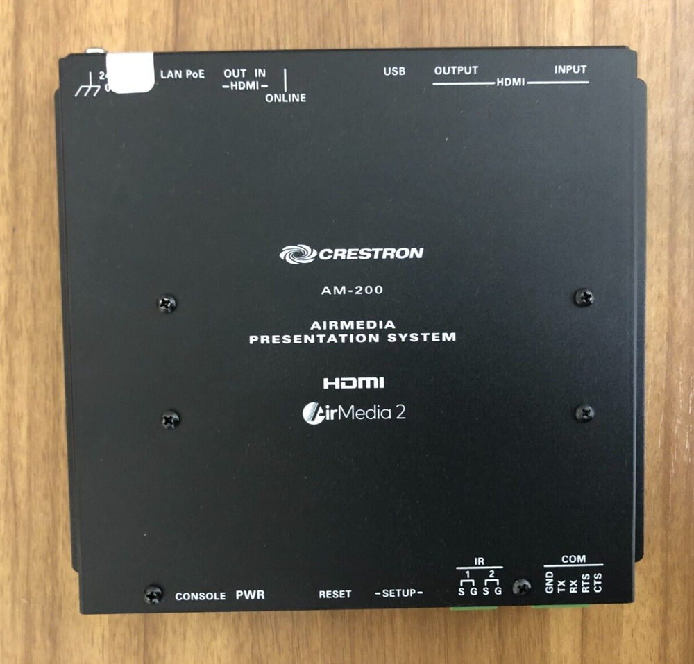 Crestron AM-200 Airmedia Presentation System