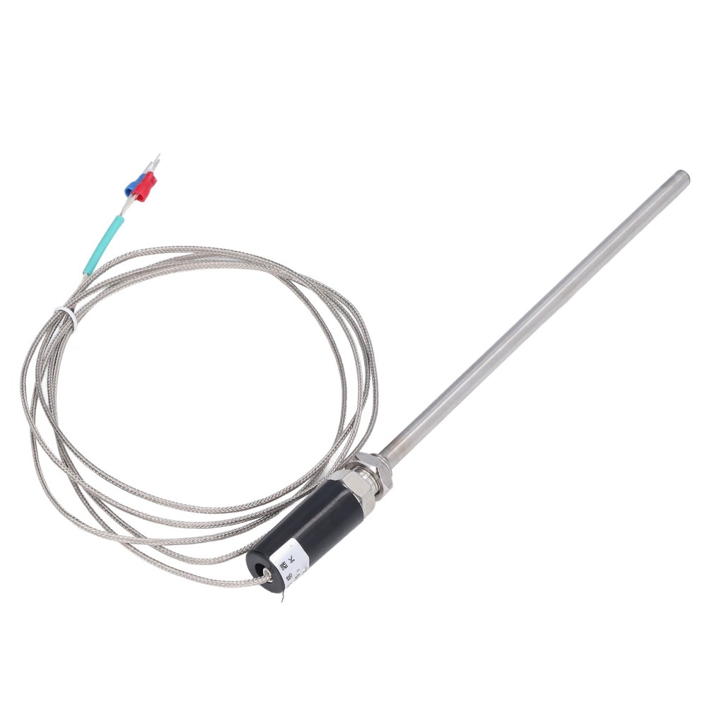K Type Thermocouple 200mm Ground Thermocouple Sensor Shielded Wire Temp Sensor
