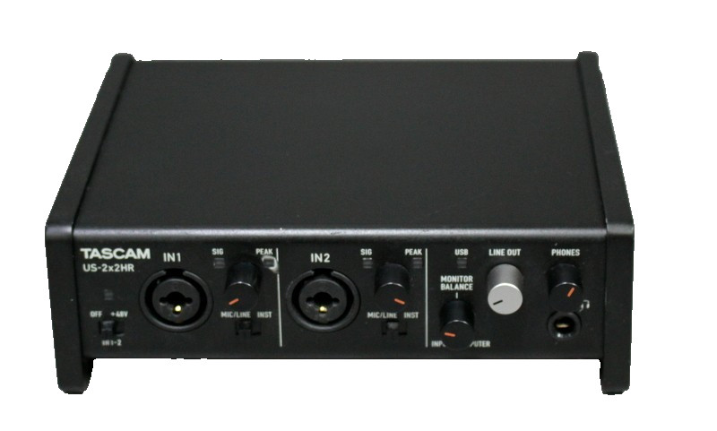 Tascam US-2x2HR USB Audio Interface
