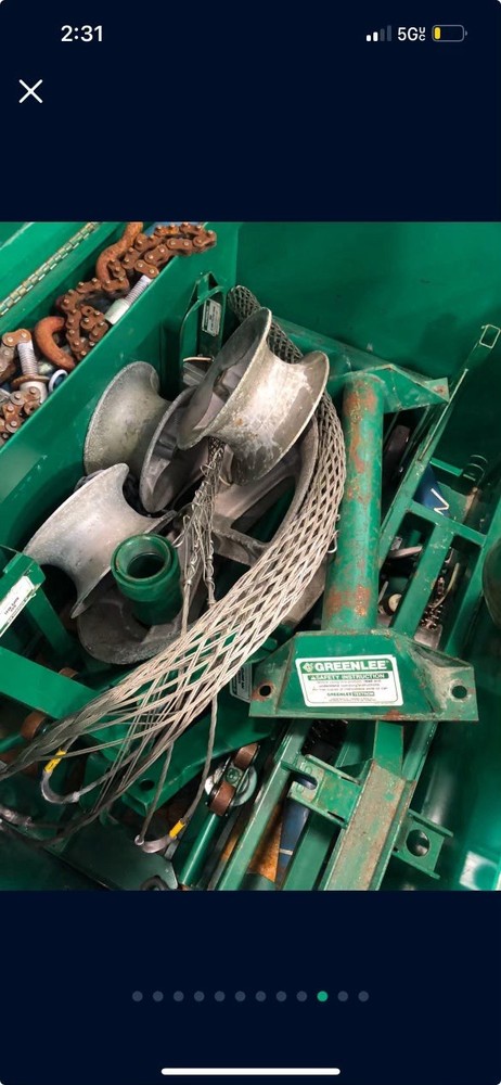 Greenlee conduit bending tools