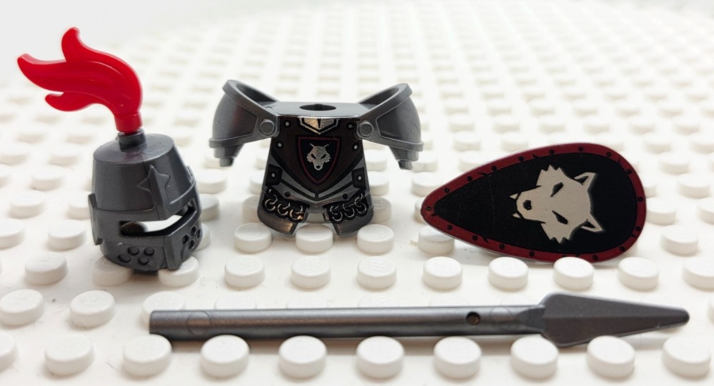 Custom Compatible Castle Wolfpack Knight NEW Not Genuine