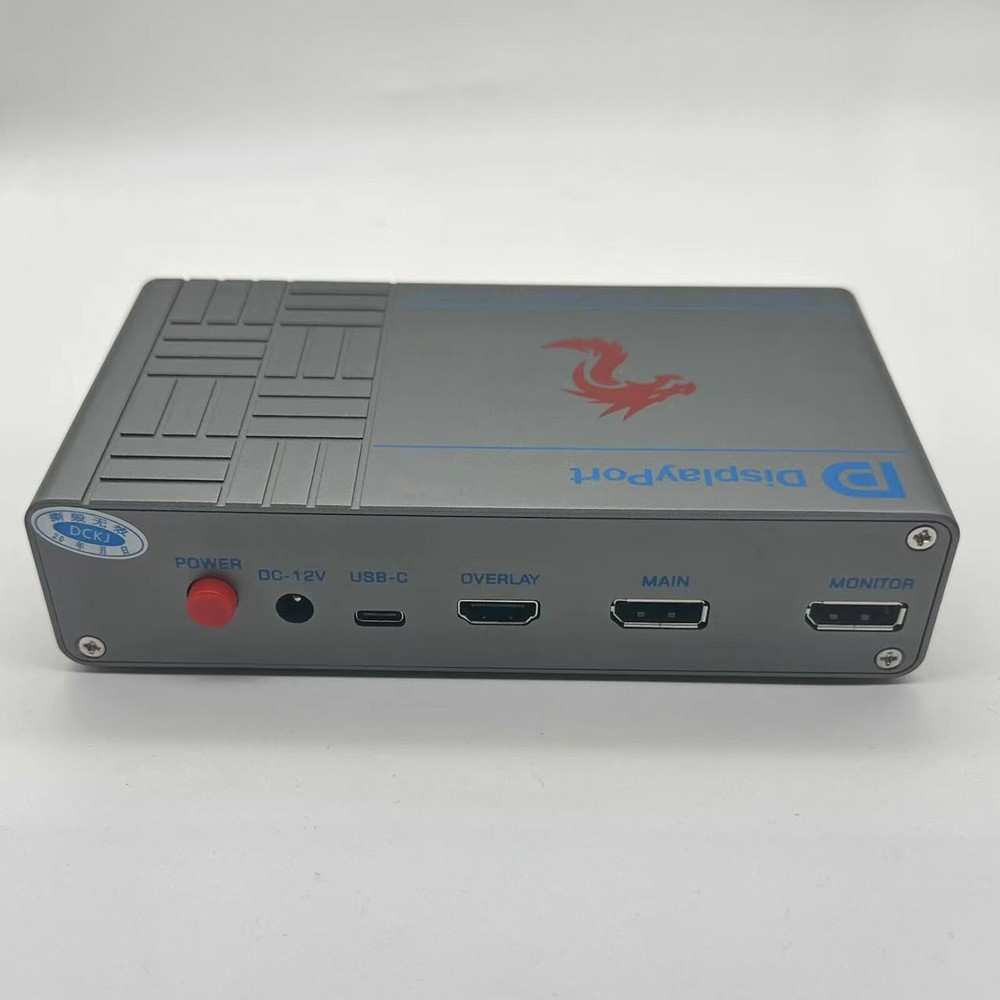 CapDMA Video Overlay Box 4K Adaptive Fuser HDMI-compatible DMA Video ProcessoNq