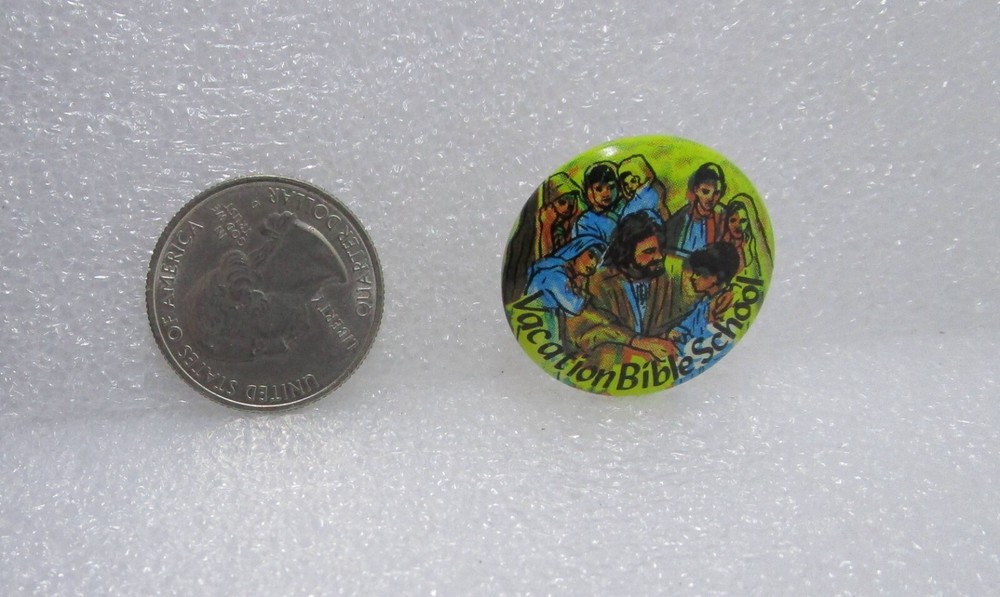 Vacation Bible School Button Pin