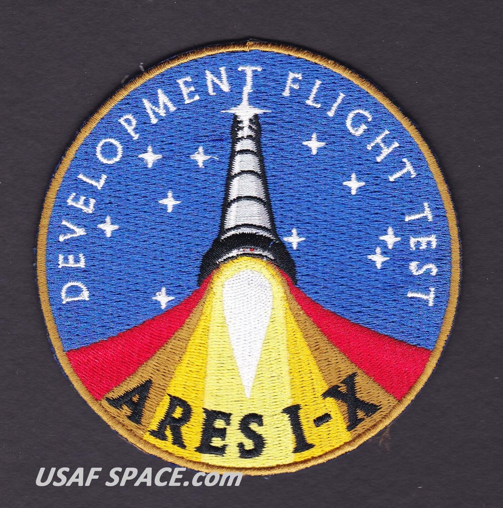 ARES I-X - DEVELOPMENT FLIGHT TEST - NASA - ORIGINAL AB Emblem SPACE PATCH- MINT