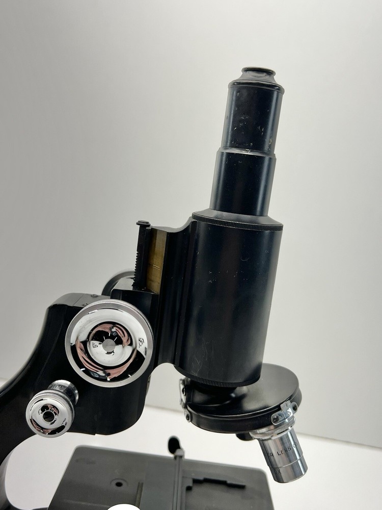 American Optical Spencer Microscope Vintage AO 1 Objectives Unknown Year