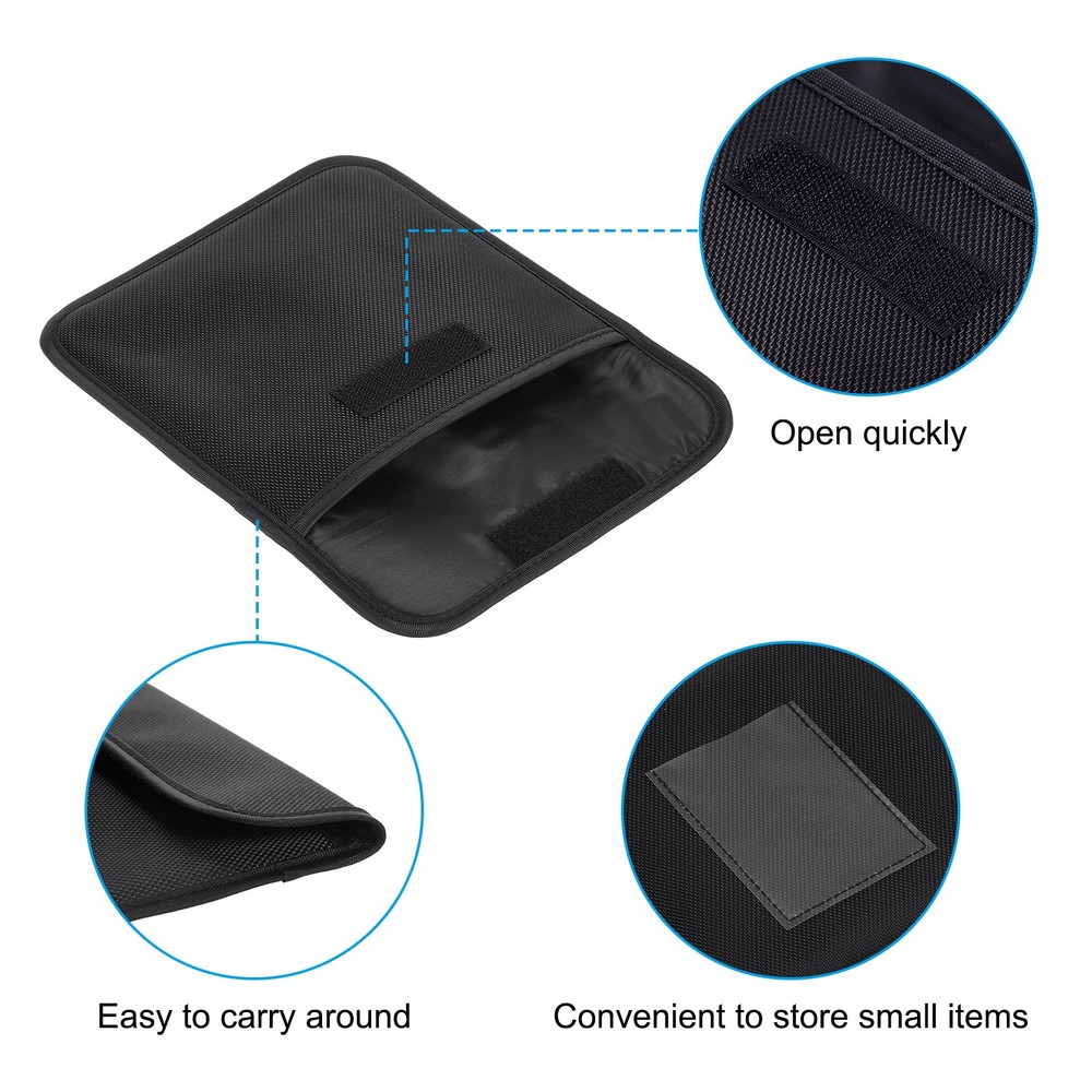 170x180mm Camera Filter Case 1 Pocket Filter Case Pouch Black