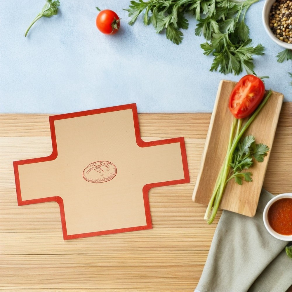 2 PCS High Temperature Resistant Silicone Baking Mat Cookie Bread