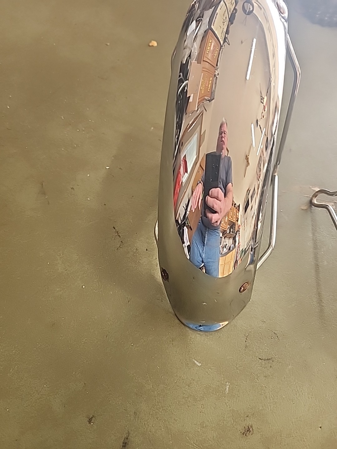 2000s SCHWINN LIL STINGRAY TRICYCLE CHROME FRONT +REAR FENDERS NICE SHAPE L$$K