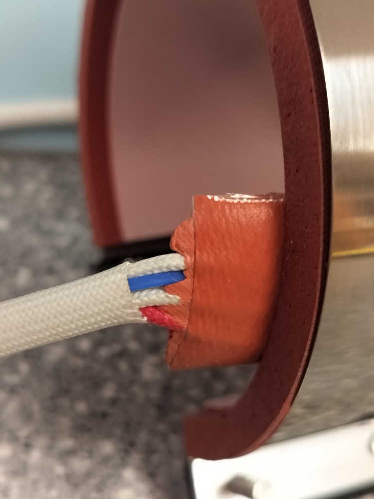 Mug heating element Attached For A Mug Heat Press Machine.