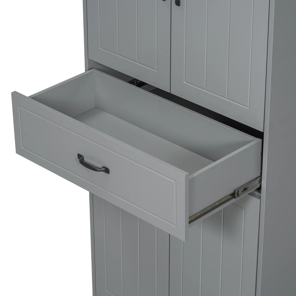 Christopher Knight Home - Everett Traditional Bathroom Storage Cabinet with...