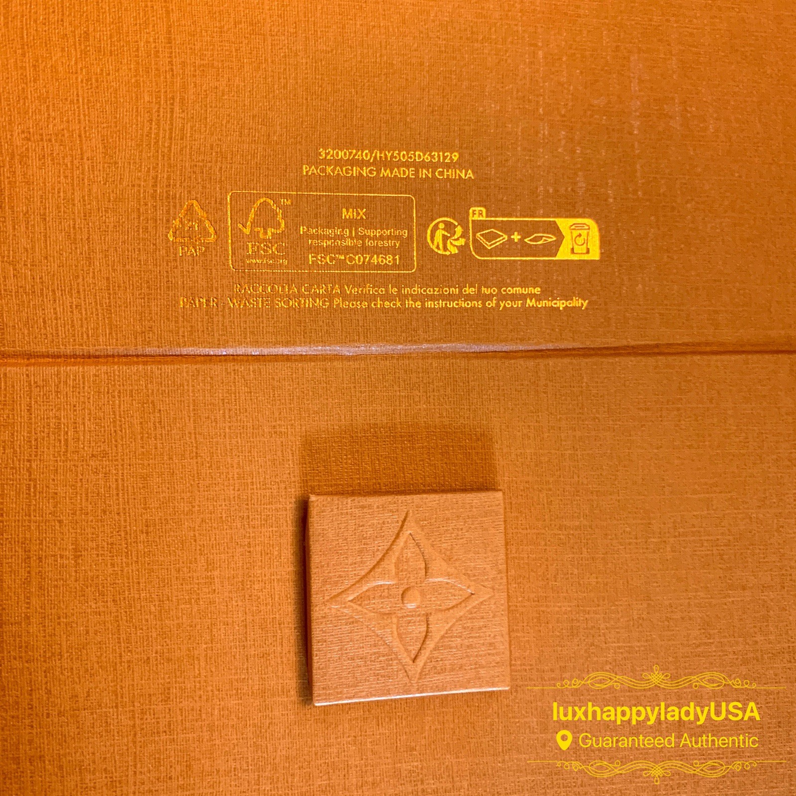 🔥NEW LOUIS VUITTON Large Magnetic Empty Neverfull Gift Box 14"x10"x5"