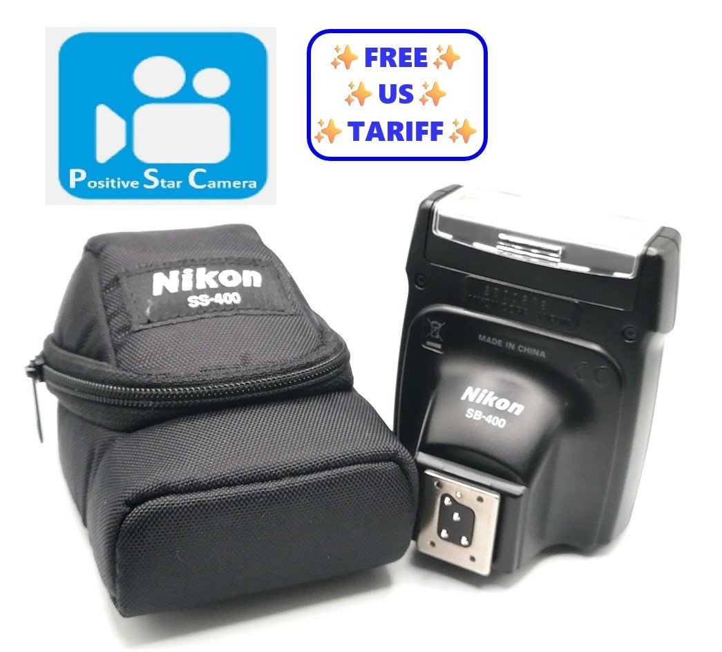 🎦👀✨MINT✨ Nikon Speedlight SB-400 Shoe Mount Flash From JAPAN