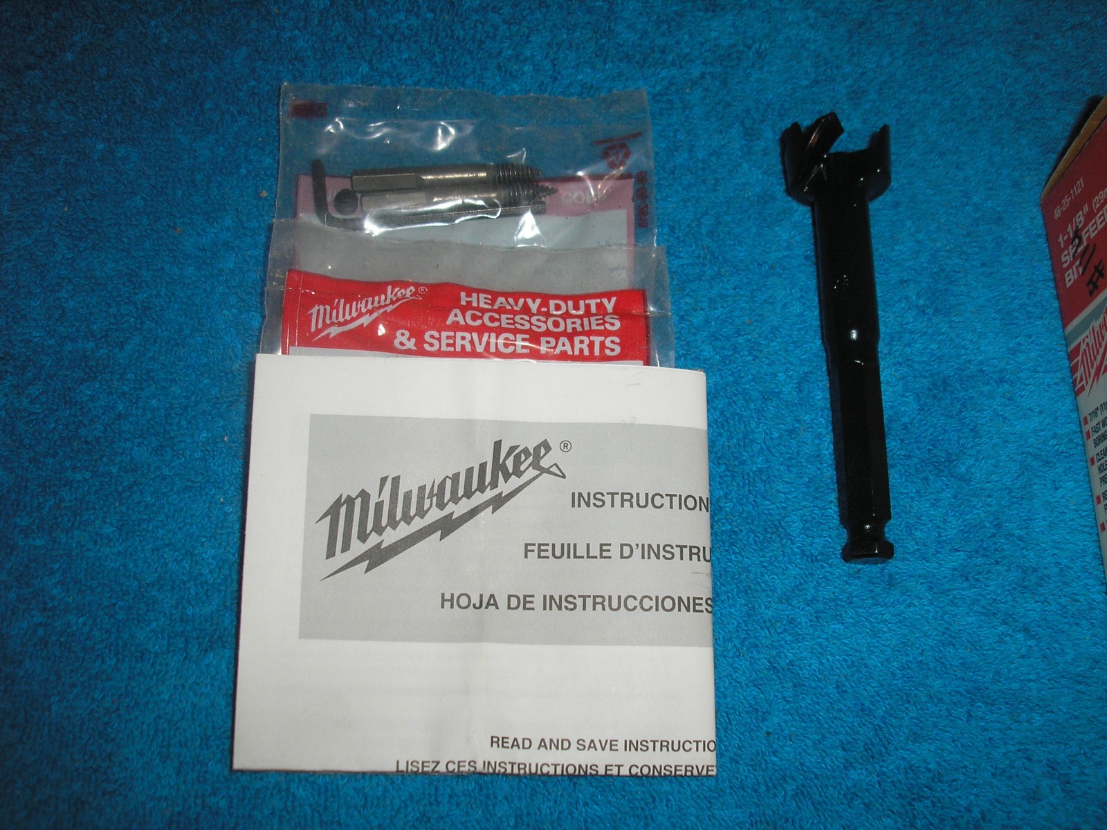 NEW Milwaukee 48-25-1121- Heavy Duty Self-Feed Selfeed Bit 1-1/8" (29mm)
