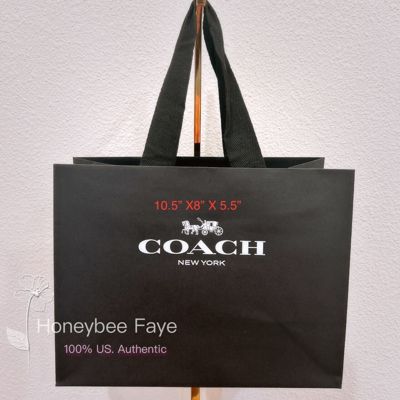 NEW Coach Gift Bag(Original America) Paper Bag/ Coach origianl dust bag
