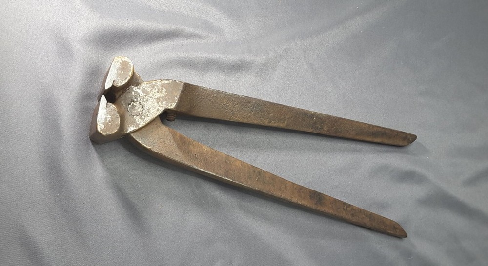 Antique Nail Puller Wire Cutting Plier Tool~triangular Handles /replacement jaws