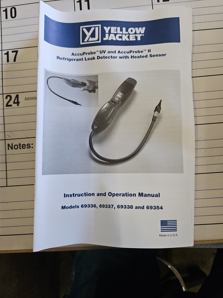 YELLOW JACKET ACCUPROBE UV LEAK DETECTOR 69336