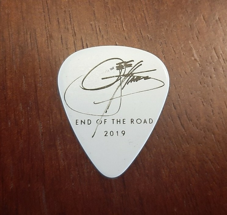 Gene Simmons of KISS Authentic 2019 End Of The Road Tour Guitar Pick