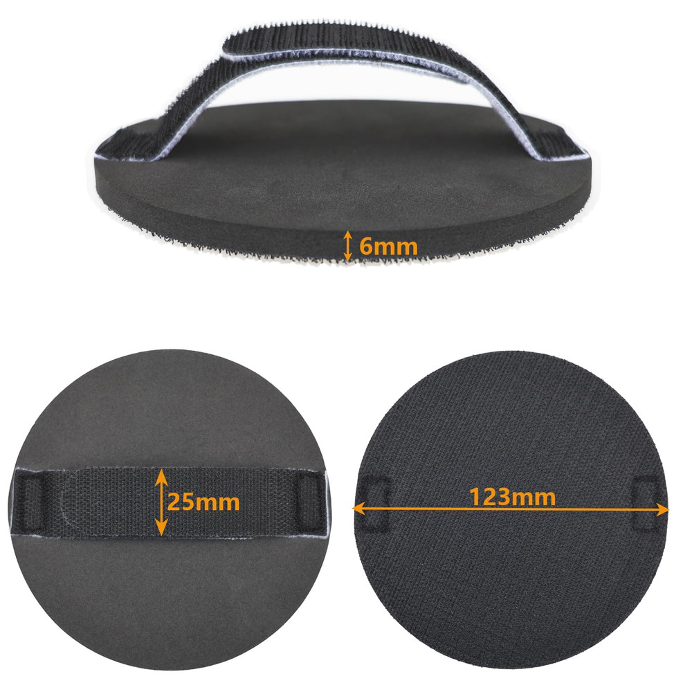 5" Multi-Use Hook and Loop Sanding Pad for Abrasive Discs