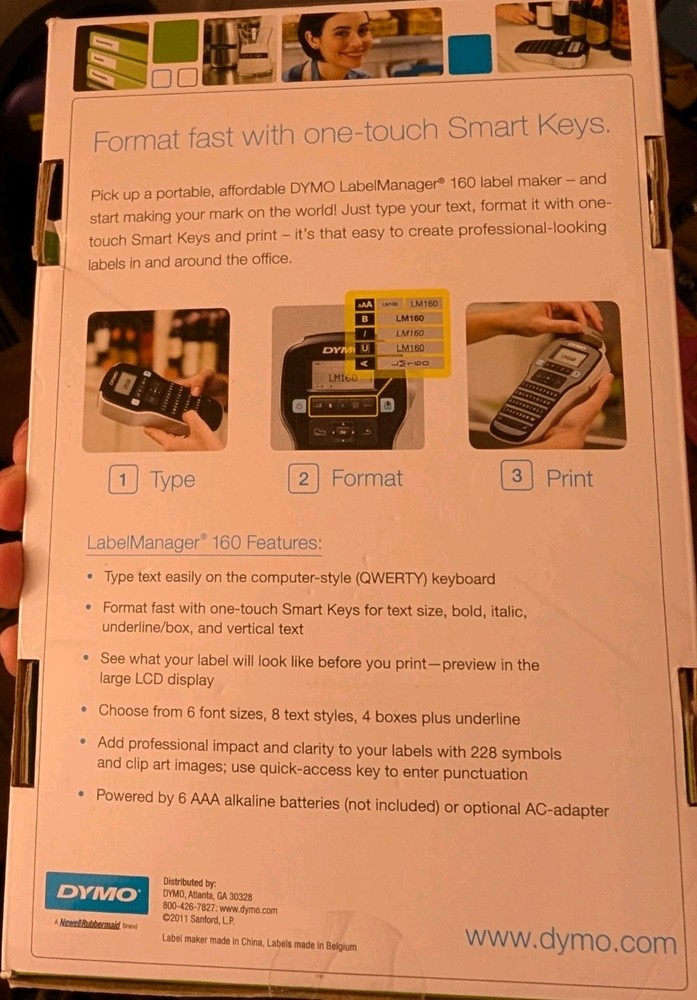 DYMO LabelManager 160 Value Pack Brand New