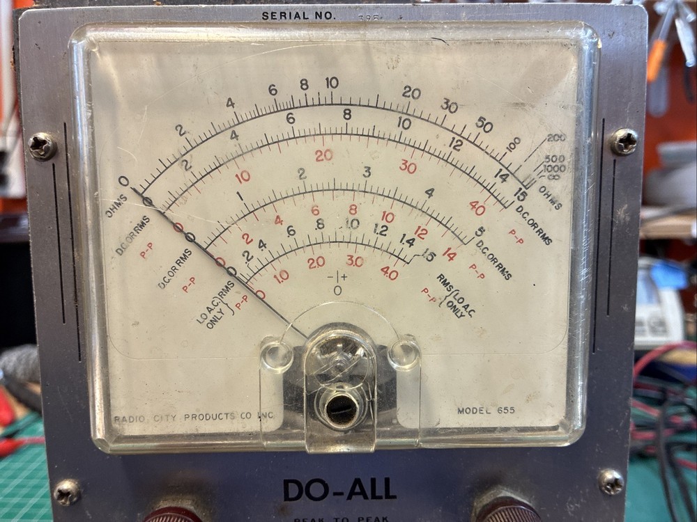 Do-All Model 655 VTVM Tester