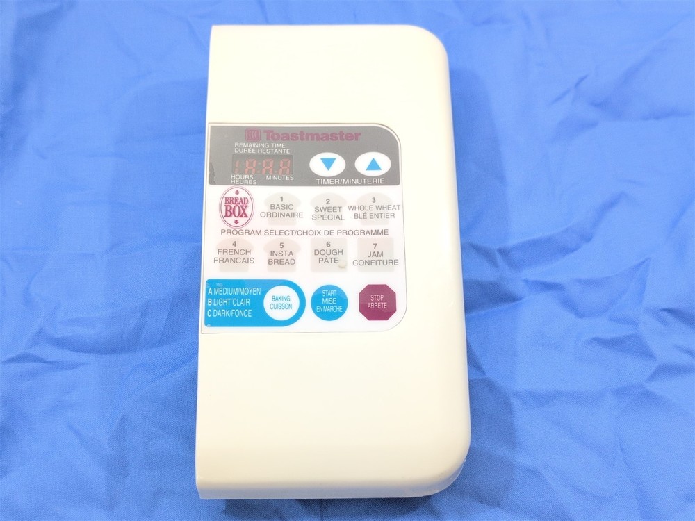 Electronic Control Panel with PCB for Toastmaster Bread Maker Machine 1171 only