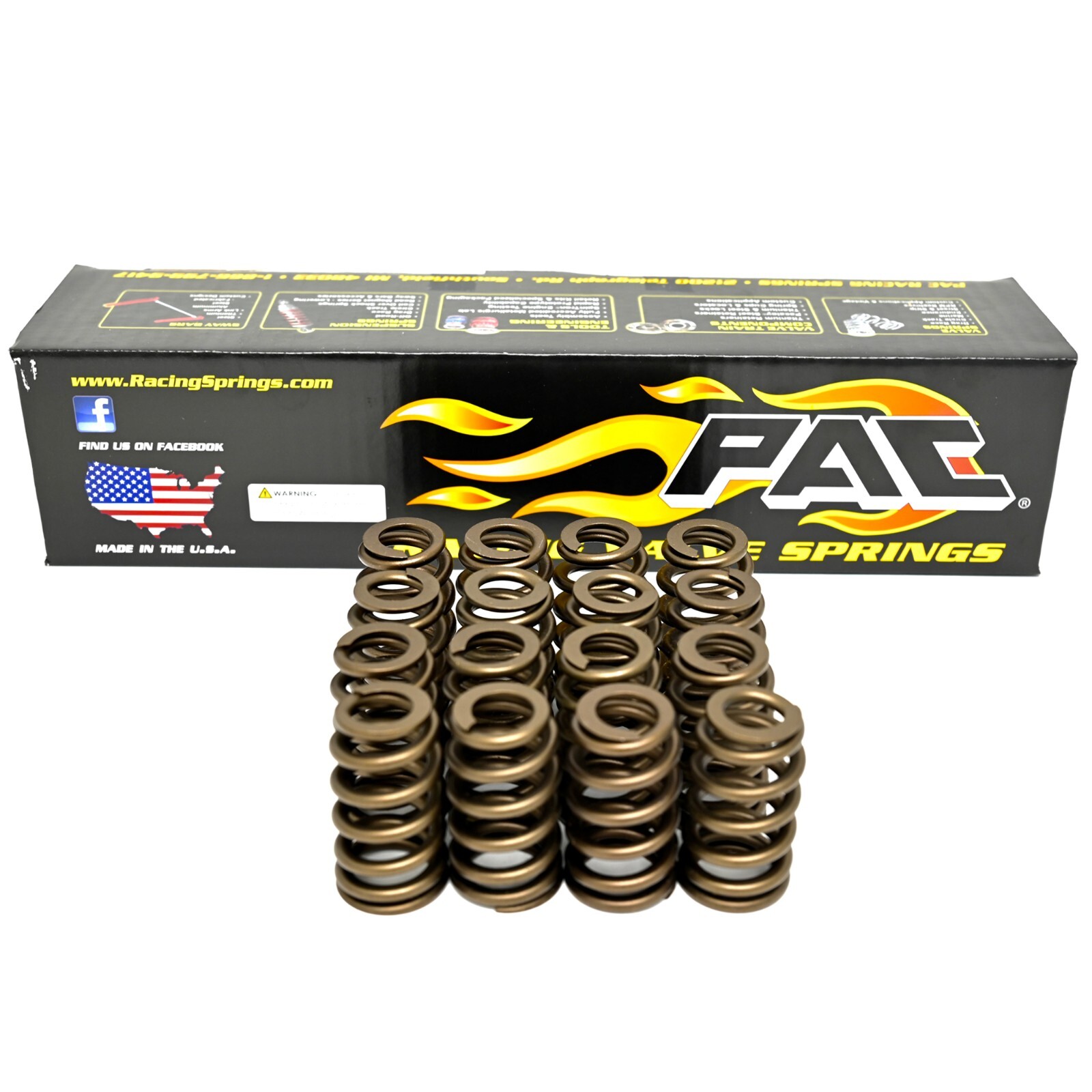 PAC Racing Springs PAC-1219 1.307 Valve Springs Beehive LS .625" Lift pac1219