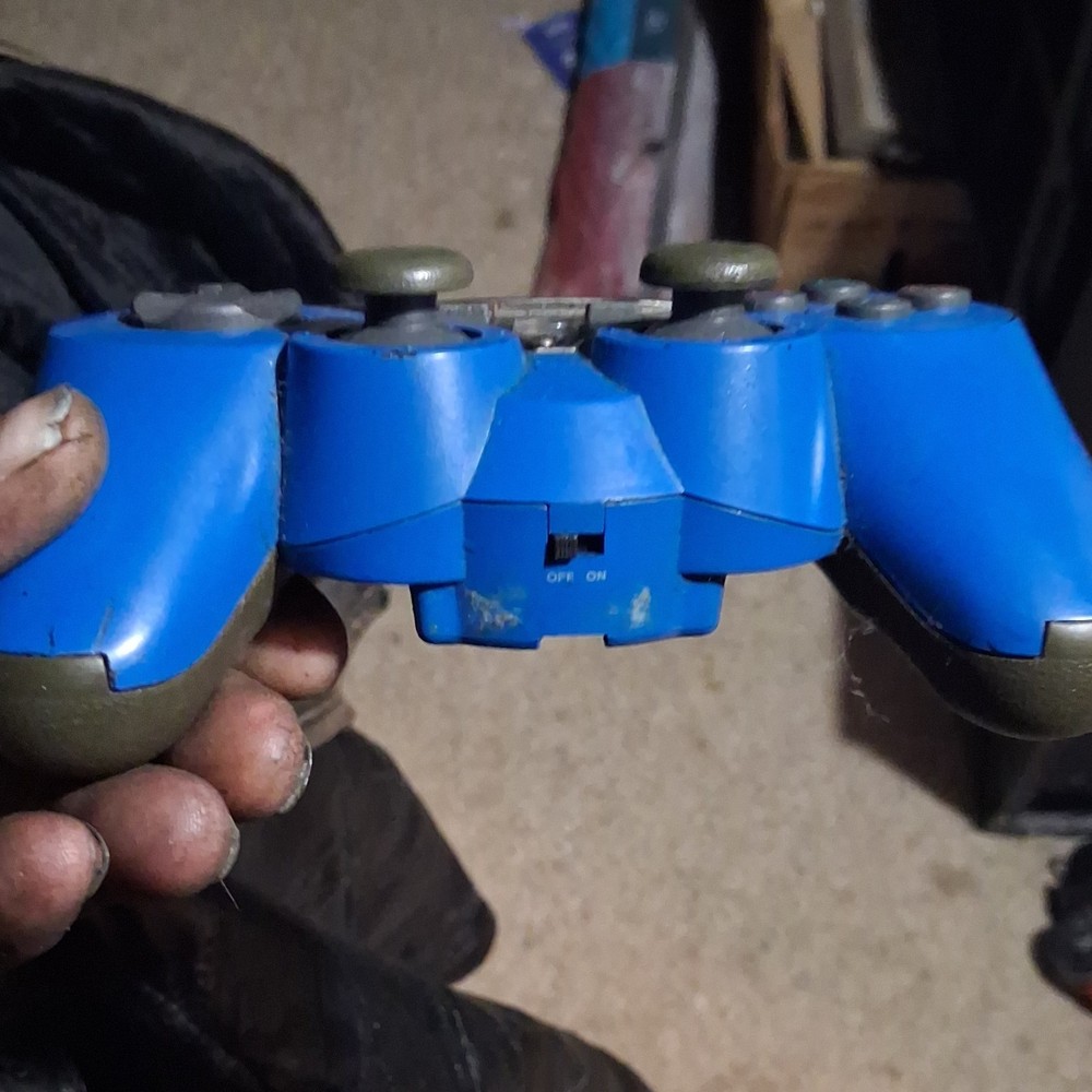 ICON Wireless Ergonomic Controller Blue for PlayStation 2