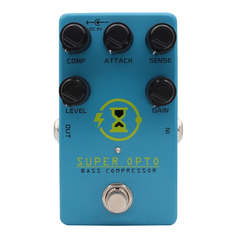 High Quality Bass Compressor Effect Pedal Optimized For Low Frequencies
