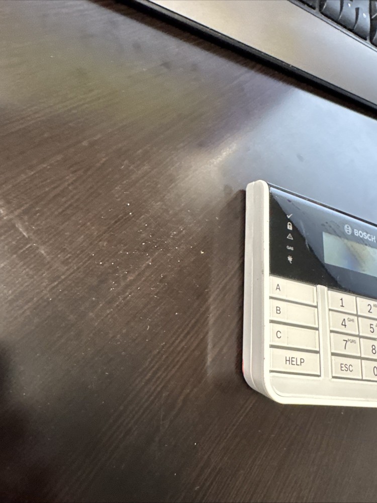 Bosch B920 Security Keypad Soft Keys Text Display Alarm System Tested & Working