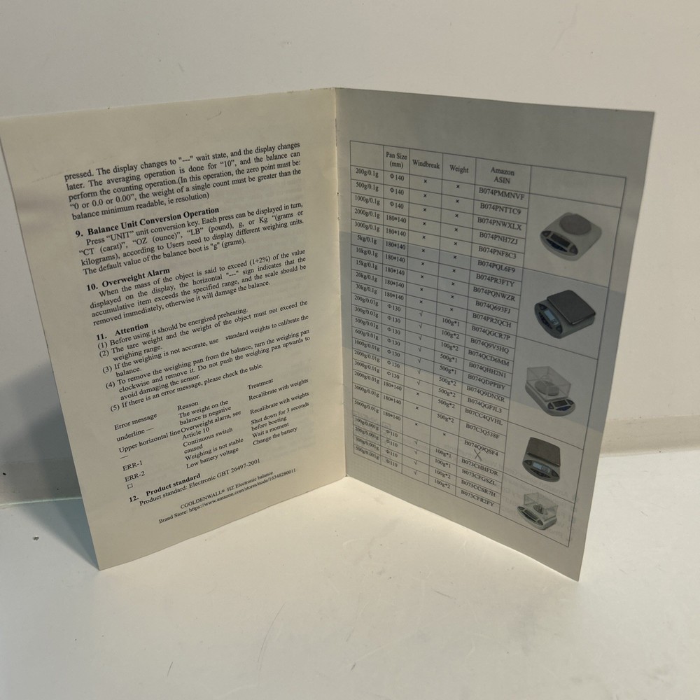 High Performance Electronic Balance Lab Analytical Scale 5000g / 0.1g Used