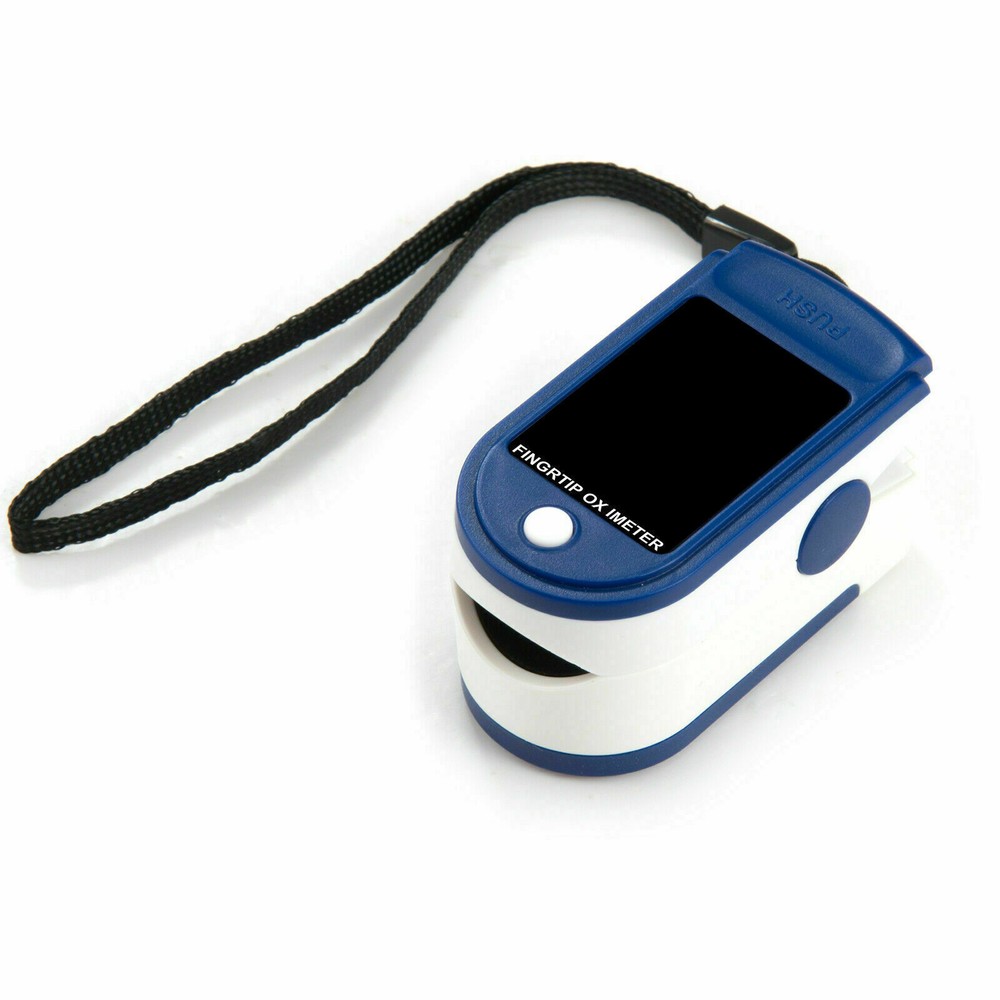 LED display fingertip pulse oximeter SpO2 oxygen saturation detector